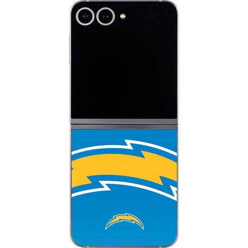 NFL Los Angeles Chargers Large Logo Galaxy Z Flip6 Skin